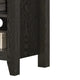 Nitto TV Stand Media Cabinet | Adjustable Open Shelf | Dark Gray 70’’ BM335522