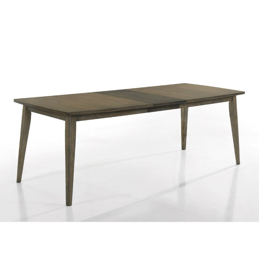 Yuki 72-88’’ Extendable Dining Table Set with 8 Off White Chairs BM335531
