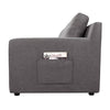 Cas Right Facing 7 Seater U Shaped Sectional Sofa Chaise | Gray Linen BM335542