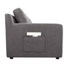 Cas Left Facing 7 Seater U Shaped Sectional Sofa Chaise | Gray Linen BM335543