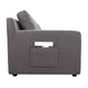 Cas Left Facing 7 Seater U Shaped Sectional Sofa Chaise | Gray Linen BM335543