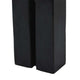 Modern Decorative Arch Sculpture in Matte Black Solid Marble | 8’’ BM335575