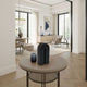 Modern Decorative Arch Sculpture in Matte Black Solid Marble | 8"