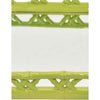Aeny Accessory Tray with Mirror | 20’’ | Bamboo Look Lime Green Resin BM335587