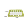 Aeny Accessory Tray with Mirror | 20’’ | Bamboo Look Lime Green Resin BM335587