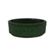 Limy Large Accessory Bowl | 14" Textured | Dark Green Glazed Ceramic
