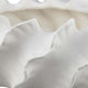 Velz Decorative Planter | 16" Wavy Edge | Matte White Ceramic