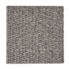 Perie Outdoor Accent Table | Gray Faux Rattan | Iron Frame | 18"