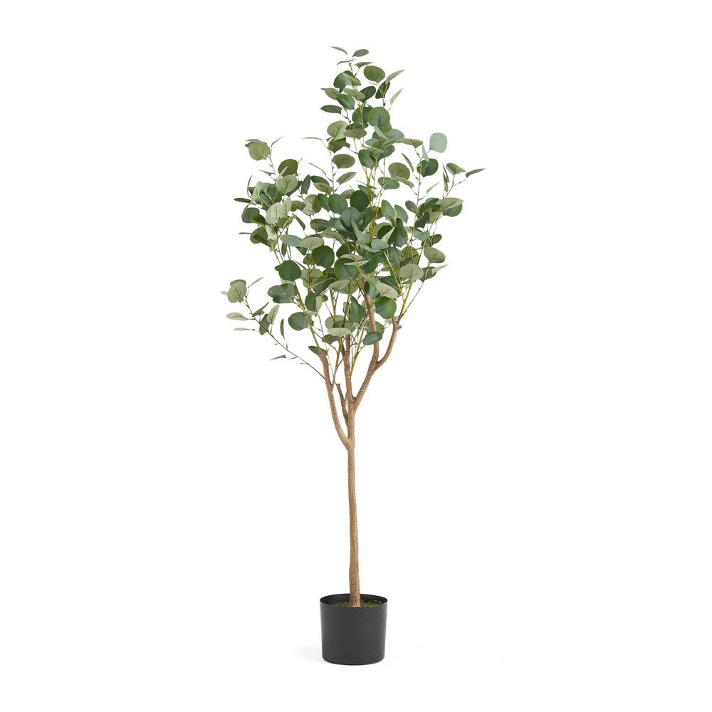Zylo Faux Tree Eucolites Plant | 59" | Green Polyester