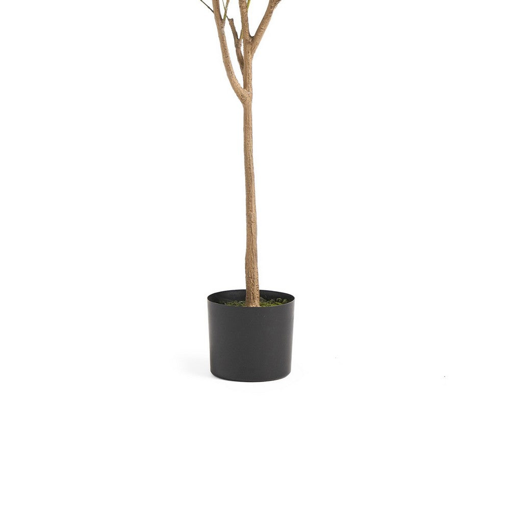 Zylo Faux Tree Eucolites Plant | 59" | Green Polyester