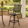 Outdoor Barstool Chair | Swivel Function | Coppertone Aluminium Finish