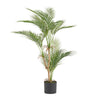 Zylo Decorative Faux Palm Tree | 40" Green and Brown Rattan