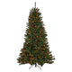 Doru Faux Christmas Tree | 7ft Tall | 500 Multicolor LED Lights BM335744
