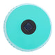 Sola Side Table | Solar Powered Light | 18" Barrel Shaped Teal Iron