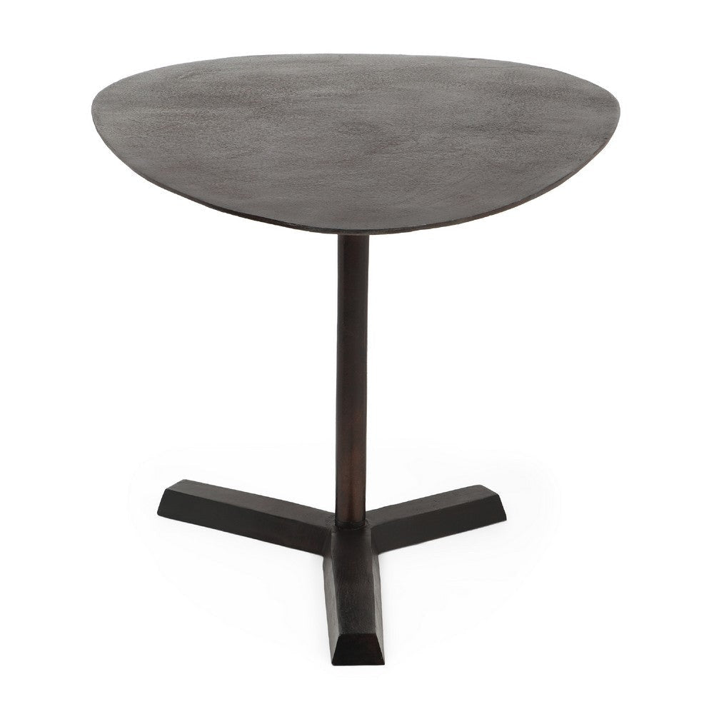 Eli Side End Table | 27’’ Elliptical Top | Aluminium Tripod Base BM335770