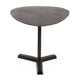 Eli Side End Table | 27" Elliptical Top | Aluminium Tripod Base