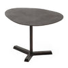 Eli Side End Table | 27" Elliptical Top | Aluminium Tripod Base