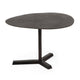 Eli Side End Table | 27" Elliptical Top | Aluminium Tripod Base