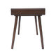 Writing Desk with 1 Storage Drawer | 40" | Farmhouse Brown Wood