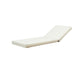 Chaise Lounger Cushion | 76’’ | PU Foam | Cream Waterproof Fabric BM335811