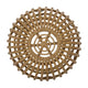 Outdoor Side Table | Open Design | 20" Light Brown Woven Wicker