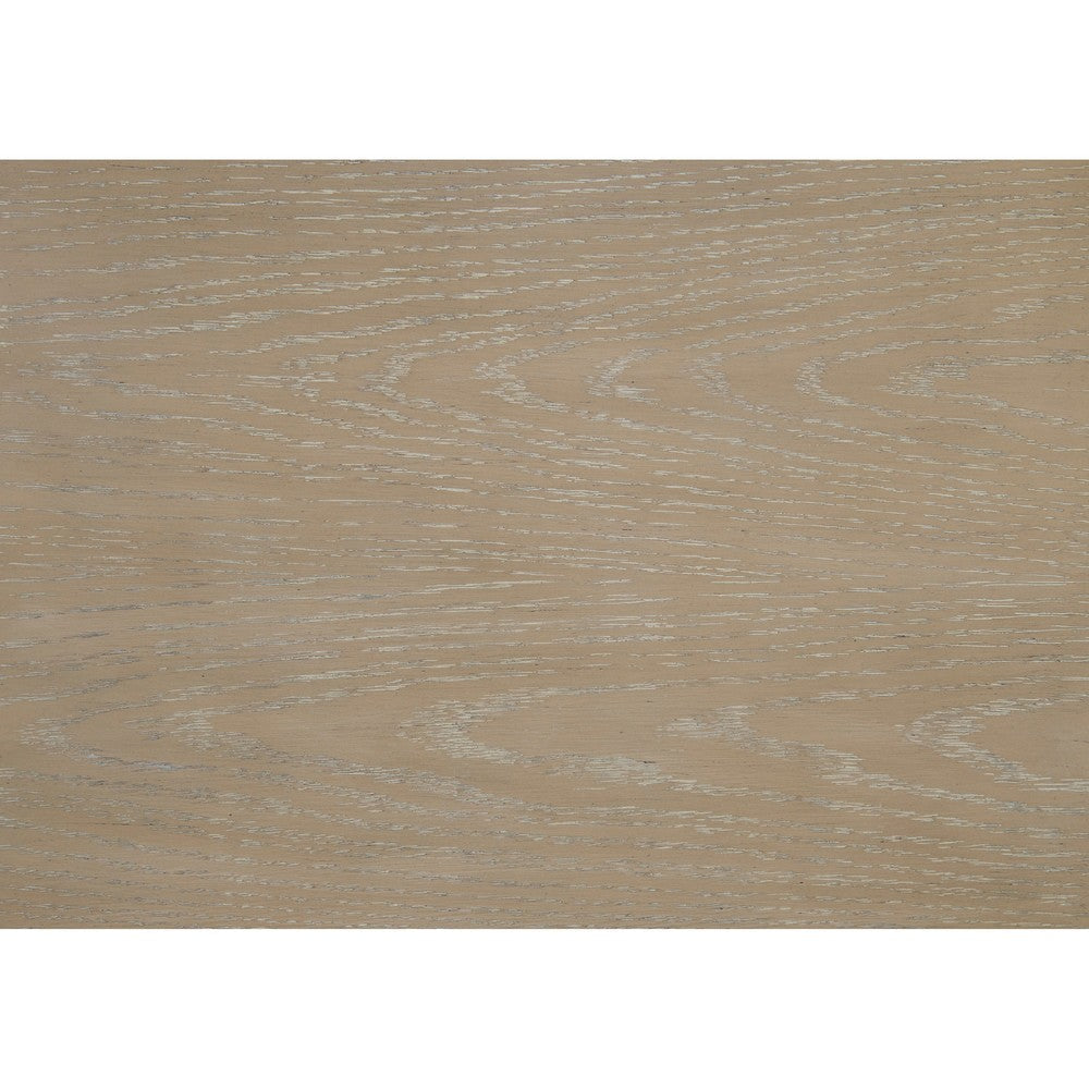 Maty Dresser | 58’’ | 6 Drawers | Light Oak Brown Ceruse | Nickel Pulls BM335836