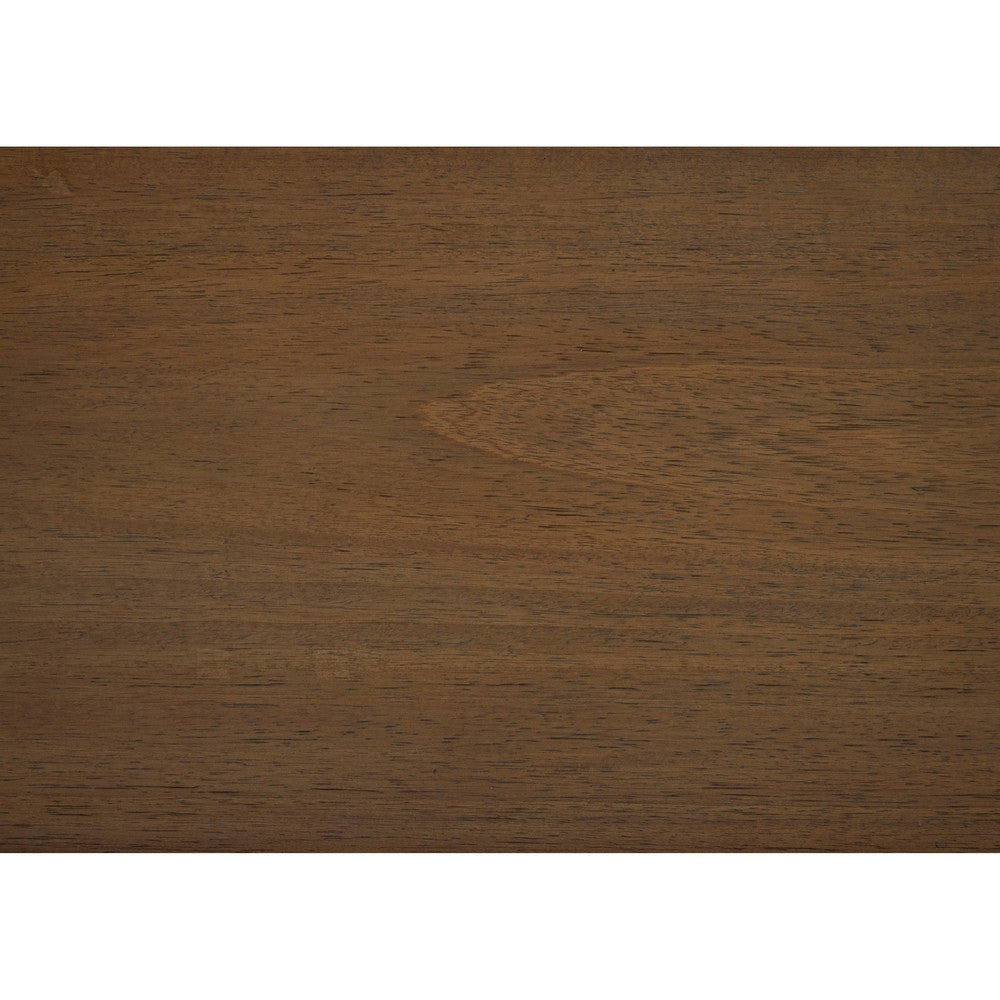 Evi Tall Dresser Chest | 5 Drawers | Brushed Rich Brown | Brass Pulls BM335840