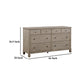 Cely Dresser | 66’’ | 8 Drawers | Gray Oak Veneer | Nickel Tone Knobs BM335842