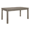 Rie Dining Table | 64" Rectangular Tabletop | Gray Melamine Board