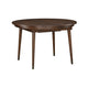 Coly Dining Table with Butterfly Leaf 48-65" Round | Maple Brown