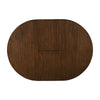Coly Dining Table with Butterfly Leaf 48-65" Round | Maple Brown