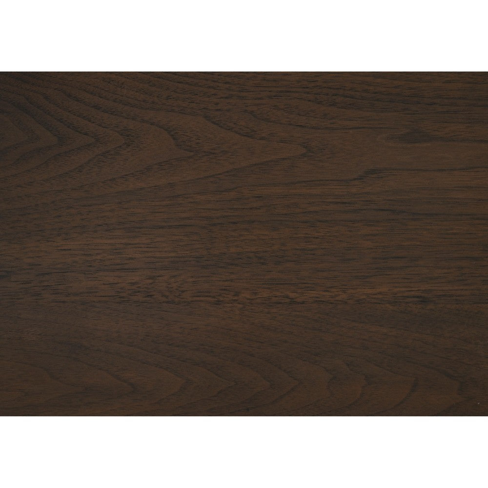 Bloi Dining Bench | X Shaped Trestle Base | 59’’ | Brown Wood Frame BM335876