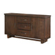 Bloi Sideboard Buffet Console | 60’’ | 3 Drawers 2 Cabinets | Brown BM335877