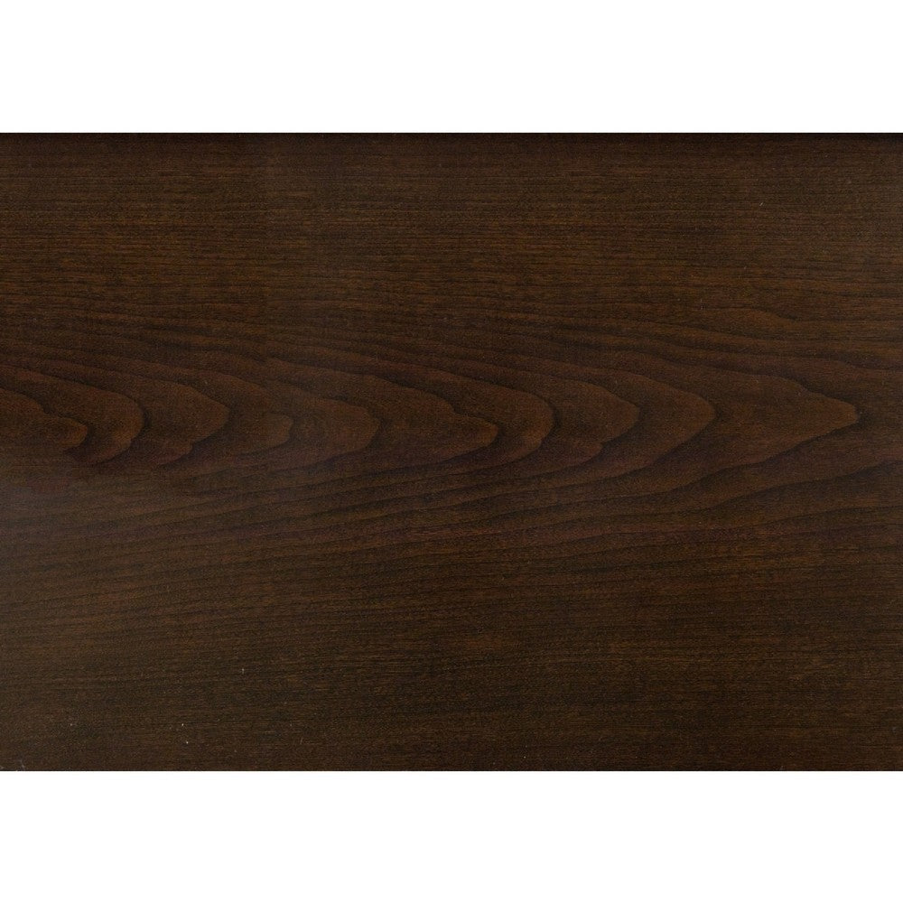 Orom Curved Sideboard Buffet Console | 4 Doors Cherry Brown | 66’’ BM335886