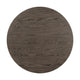 Rowl Counter Height Table | 48’’ Brown Round Wood Top | Metal Legs BM335897