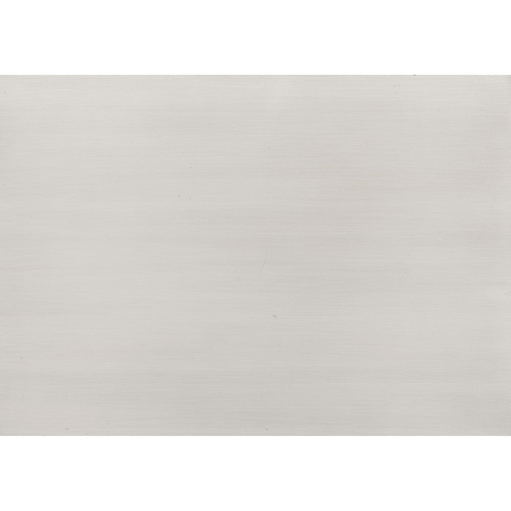 Flo 60’’ Dresser | 6 Drawers | Antique White | Chrome Edge Handles BM335905