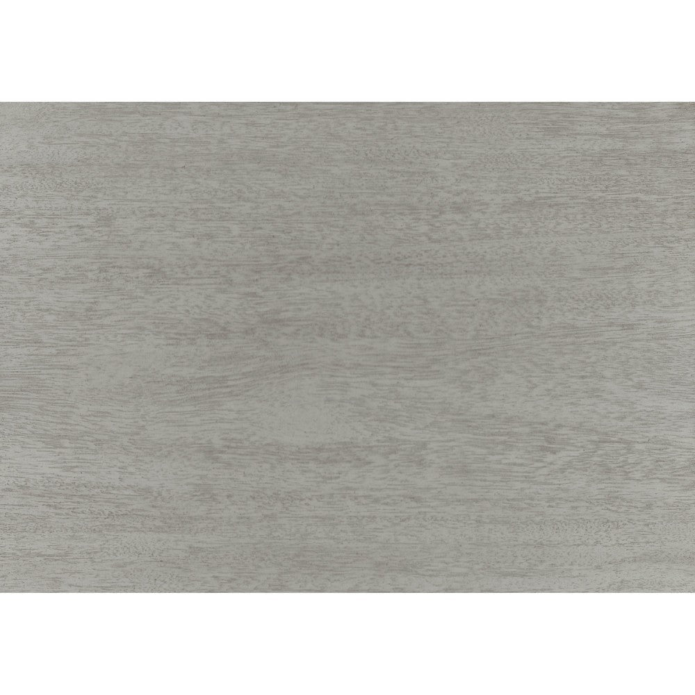 Brok Nightstand | 3 Drawers | Light Gray Acacia | Black Bar Handles BM335907