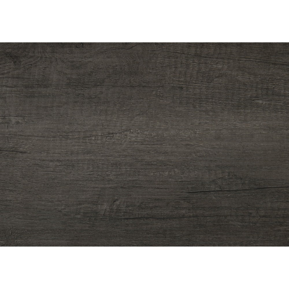 Nemy Nightstand | 2 Drawers | Gray Melamine Laminate | Drop Handles BM335910