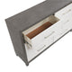 Rowy 61’’ Dresser | 6 Drawer Bar Handles | Ivory and Gray Veneer BM335923