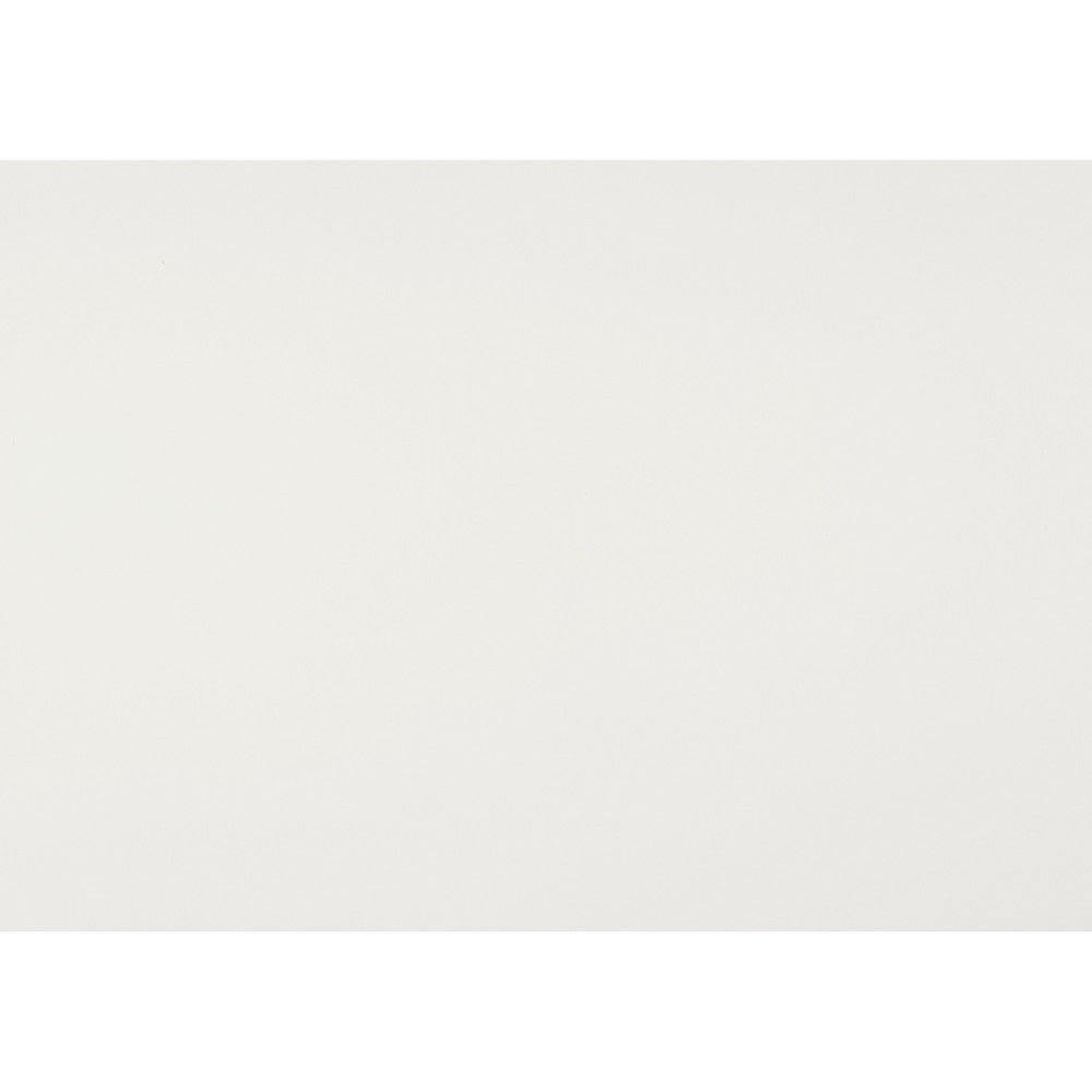 Dery Nightstand | 2 Drawers Chrome Triangle Handles | Gold White Wood BM335928