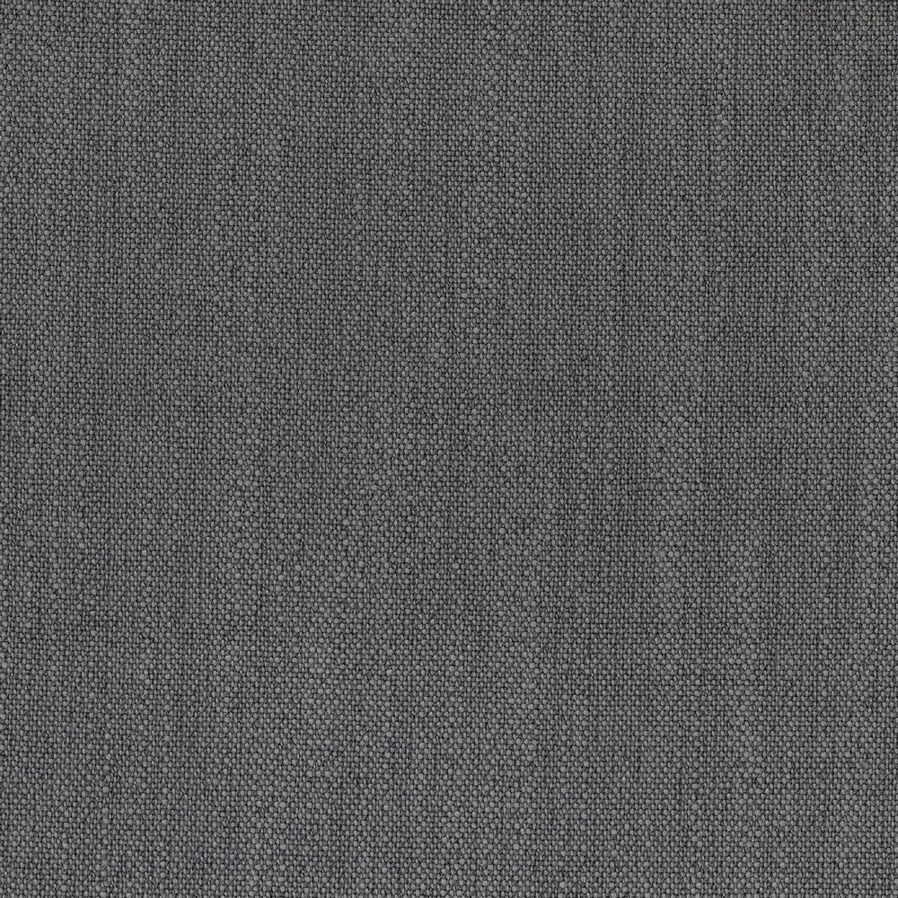 Tory Ottoman | Natural Brown Turned Wood Legs | 42’’ Gray Polyester BM335950