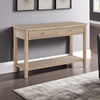 Neka Sofa Console Table | Farmhouse Natural Brown Wood Veneer | 48"