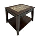 Side End Table | Drawer and Shelf | Classic Cherry Brown Finish | 26’’ BM335957