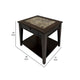 Side End Table | Drawer and Shelf | Classic Cherry Brown Finish | 26’’ BM335957