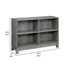Thiem Cubby Bookcase | 4 Shelves Horizontal | Rustic Gray Veneer | 43’’ BM335959