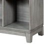 Thiem Cubby Bookcase | 6 Cube Style Shelves | Rustic Gray Veneer 40’’ BM335960