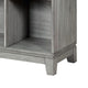 Thiem Cubby Bookcase | 6 Cube Style Shelves | Rustic Gray Veneer 40’’ BM335960