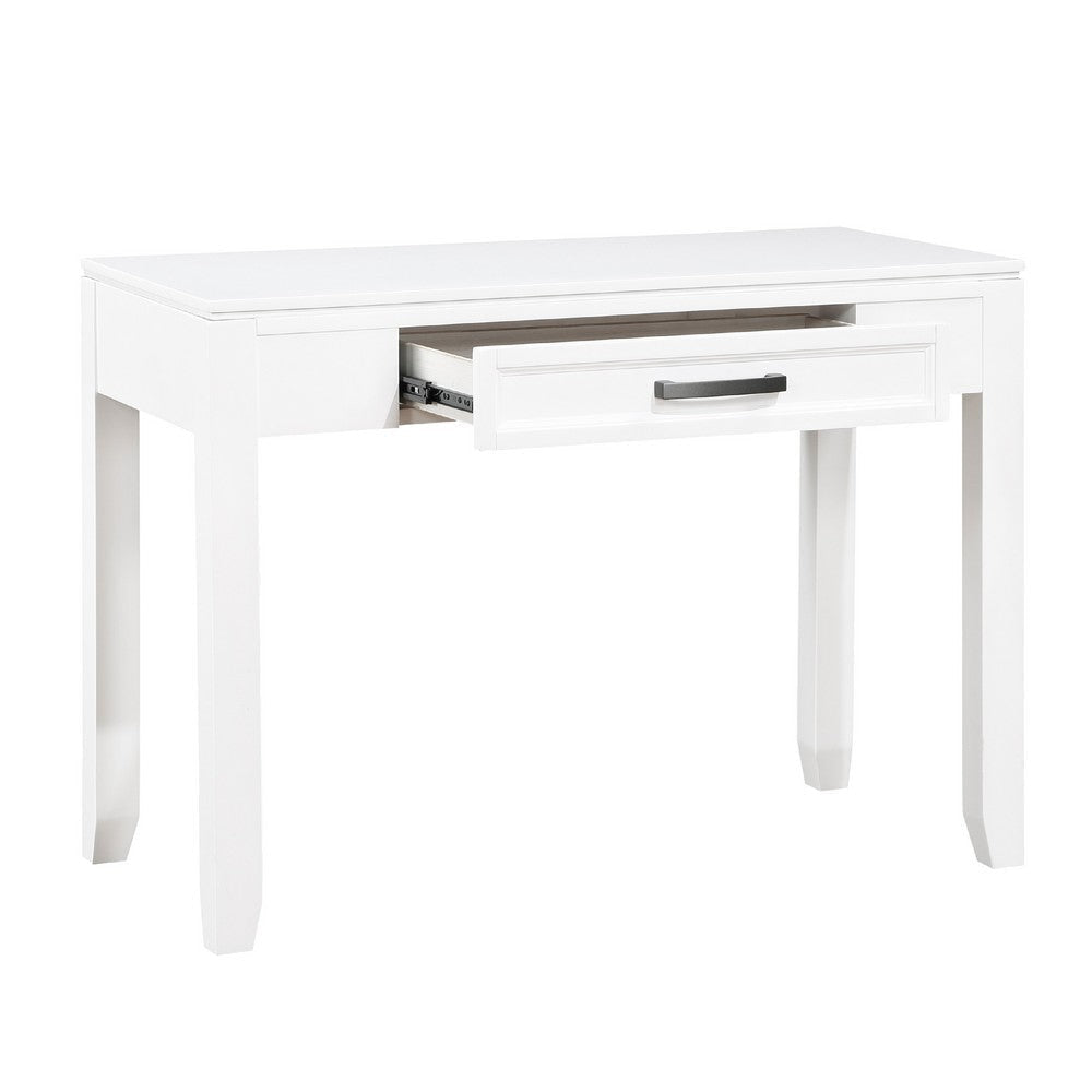 Thiem Writing Laptop Desk | 1 Drawer | White Veneer | 42’’