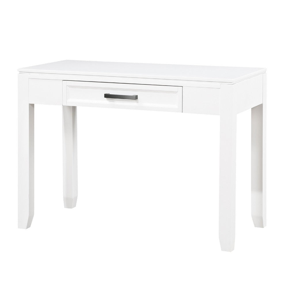Thiem Writing Laptop Desk | 1 Drawer | White Veneer | 42’’