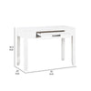 Thiem Writing Laptop Desk | 1 Drawer | White Veneer | 42’’